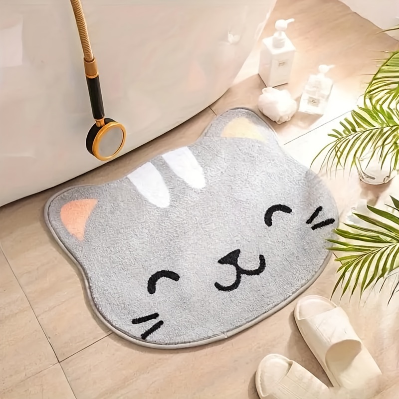 

Adorable Bathroom Mat - Non-slip, Absorbent & Easy To Clean, Home Decor, 15.75x19.69 Inches, Best For Christmas