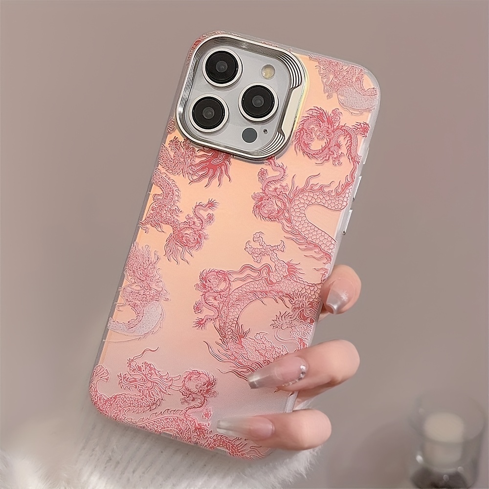 

New Year Dragon Colorful Mobile Phone Protective Case Suitable For Iphone15 14 13 12 Plus Pro Max