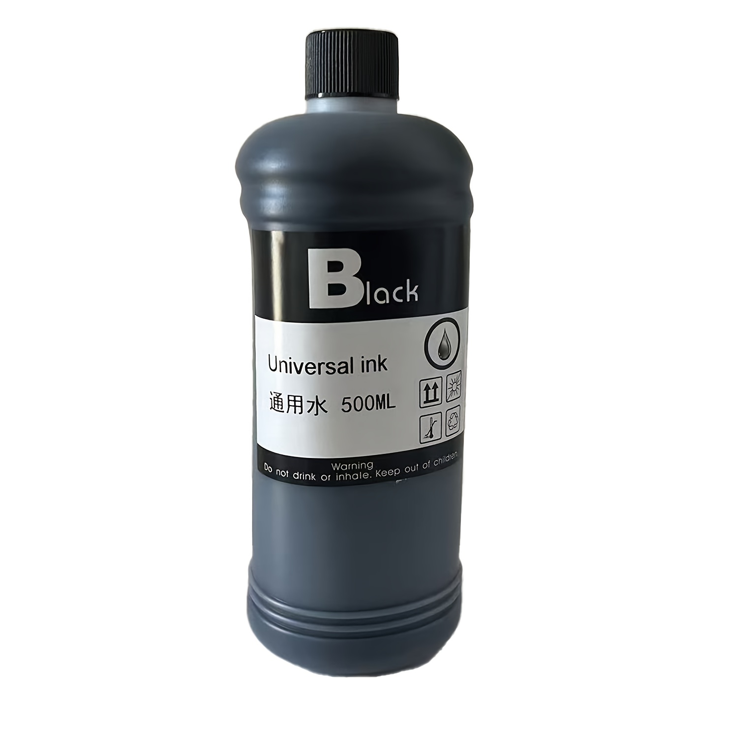 

Ensemble de Teinture d'Encre BK de 500ml pour Tous les Imprimantes à Jet d'Encre