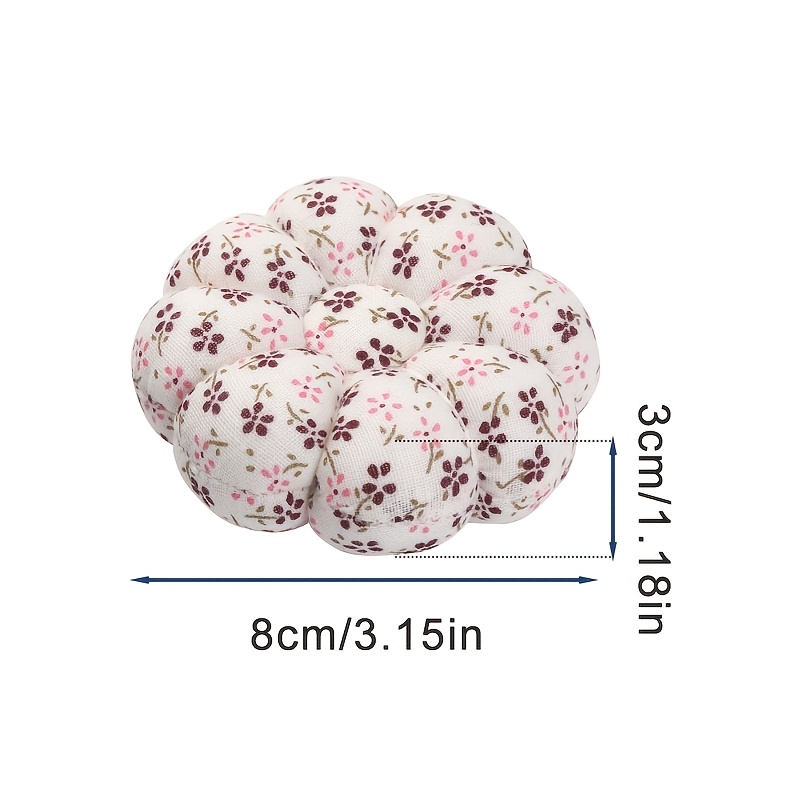 TEMU 1pc de aguja con forma de calabaza pinchada, pinzas de coser, herramientas de costura, adiciones para manualidades