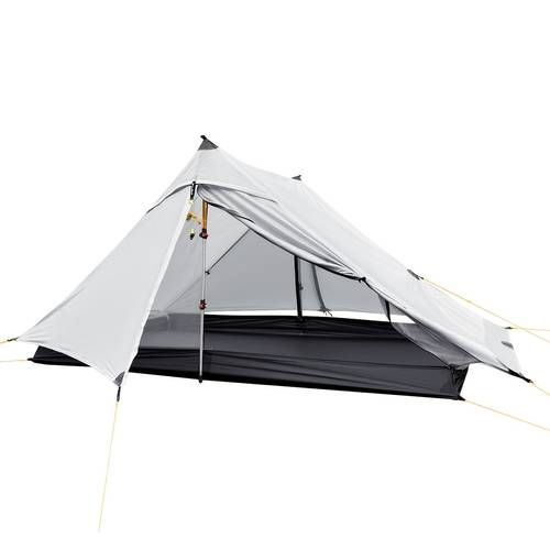 2-Person Tent for Hiking & Camping - Lightweight Single Layer Design, Durable Nylon with , Easy Setup with Trekking Poles, Stakes & Ropes, Backpacking , Hiking Gear | Modern Tent Design | Durable Nylon Tent