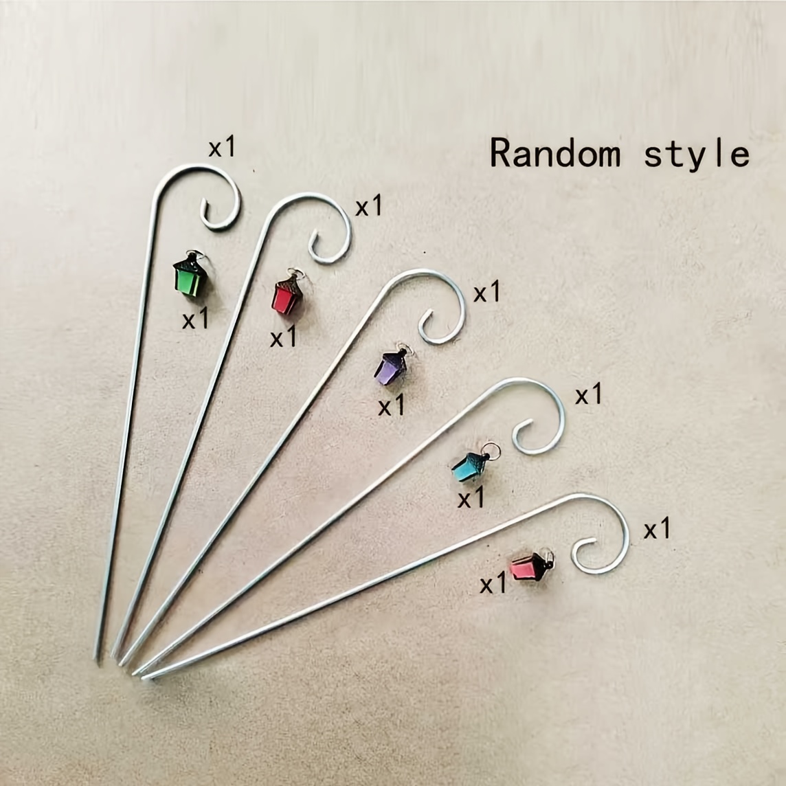 【3d】 [3d] 10pcs -the-dark Mini Garden Decor Set, Christmas Decoration, Magical Atmosphere Random Color