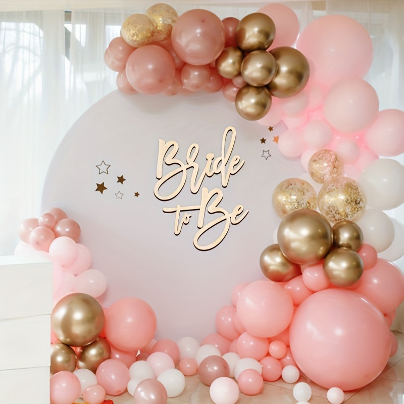 

Elegant Wooden Bride-to-be Sign: Perfect For Wedding, Bridal Shower, Or Engagement Party Decorations