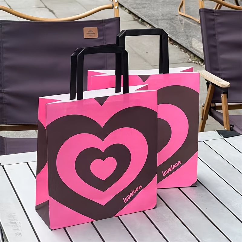 Set Bolsas Kraft San Valentin