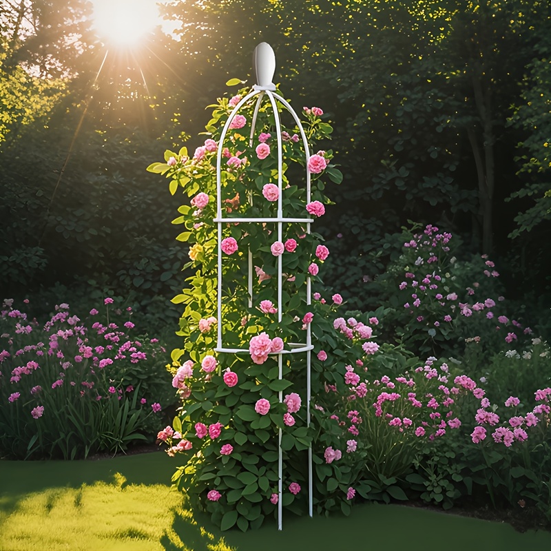   plant lattice flower stand suitable for indoor and outdoor garden   rose   and climbing plant lattice climbing plant support reward 10pcs green plant support clip