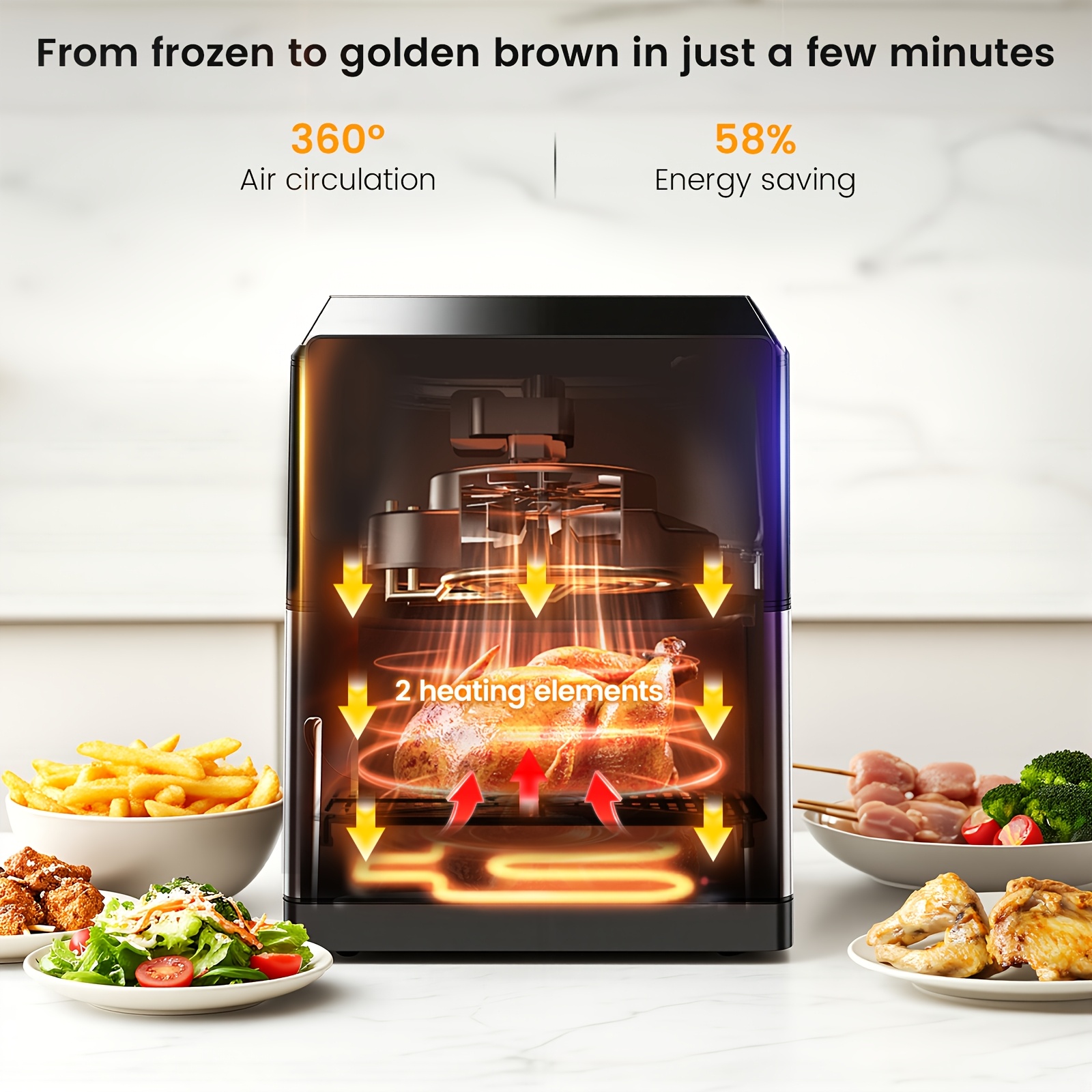 XXL 10 L Airfryer | 12-in-1