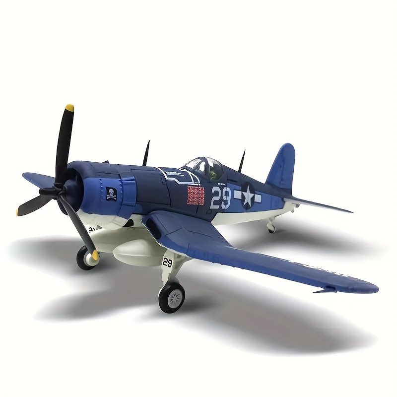 

1/72 Scale Usa F-4u Corsair Fighter Model World War Ii Vintage Warplane Metal Diecast Aircraft Military Display Airplane For Display Collection Or Gift