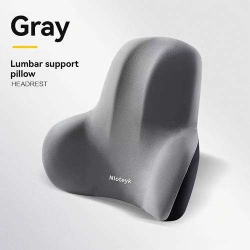 car memory foam lumbar support pillow high density slow rebound comfortable driving support universal vehicles 1 car lumbar support pillow
