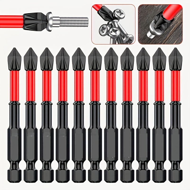 

Jeu de 65 embouts de tournevis industriels, S2, embouts antidérapants perceuses manuelles et électriques, cruciforme magnétique puissant, outils à industriels