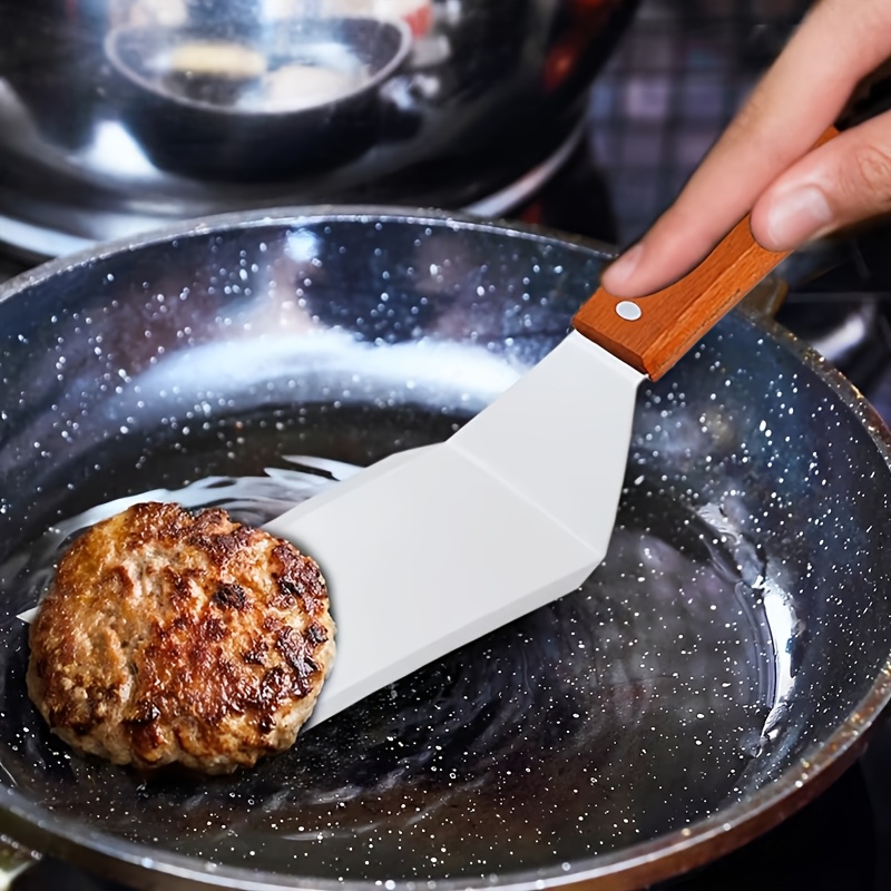 Stainless Steel Frying Spatula, Pancake Turner, and Kitchen Tool
