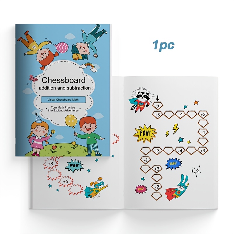 1pc Visual Chessboard Math Tool - Addition & Subtraction With Numbered 0-99 Squares, Practice Aid For, School & Homeschool Math Education