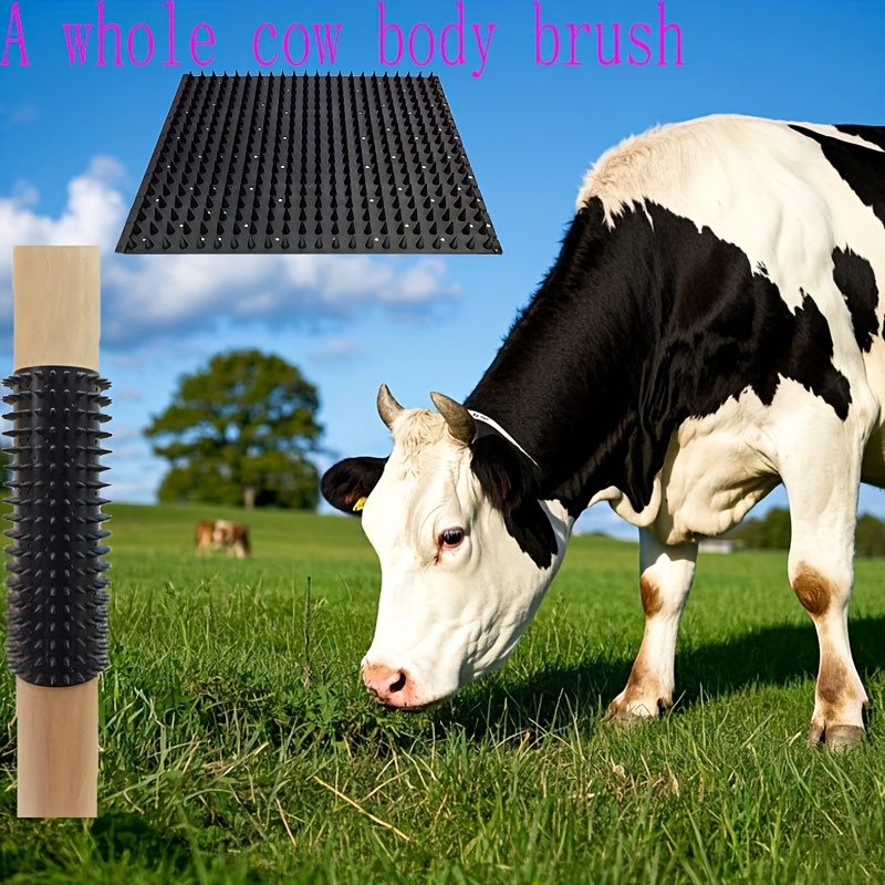 item picture   cattle body brush 42 33cm used for cattle sheep and cats to scratch and   made of soft rubber and plastic