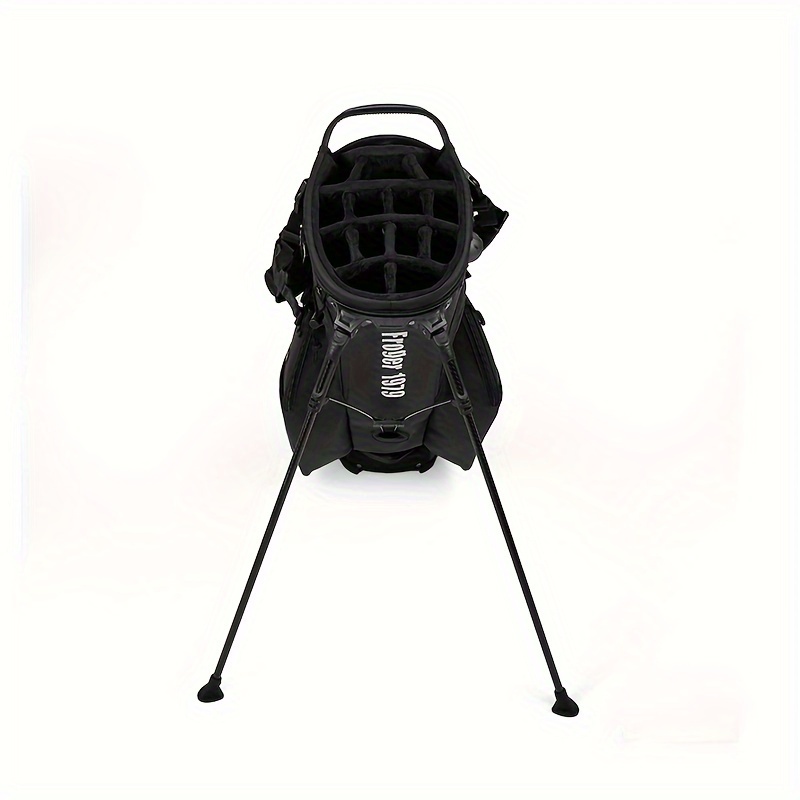 14 way adjustable double straps golf stand bag pu lightweight multi   club bag magnetic pocket 4   pockets Product details 5