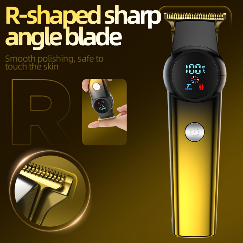 3-in-1 Set/2-in-1 Set/1pc Men's Hair Clipper Set And Beard Trimmer Set Men's Hair Clippers USB Charging Hair Clipper - LCD Power Display Suitable for Travel And Home Use, Comes with 4 Comb Attachments Men's Gift Birthday Gift Christmas Gift 6 3-in-1 Set/2-in-1 Set/1pc Men's Hair Clipper Set And Beard Trimmer Set Men's Hair Clippers USB Charging Hair Clipper - LCD Power Display Suitable for Travel And Home Use, Comes with 4 Comb Attachments Men's Gift Birthday Gift Christmas Gift - Image 6