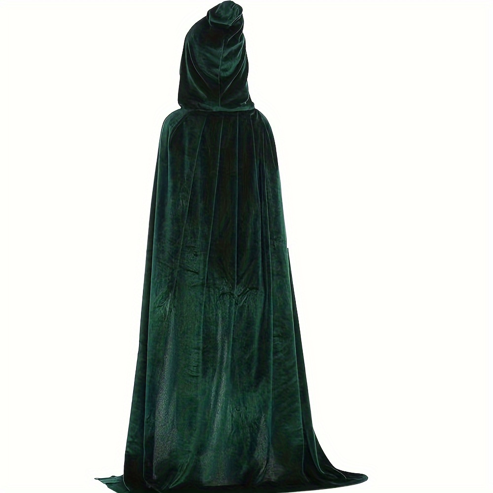 Image of Lined Cape With Hood, Polyester, , Perfect For Cosplay, Halloween, Costume Parties, And More