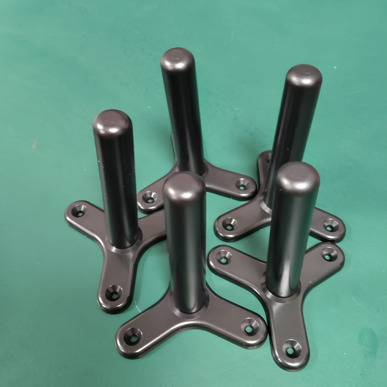 TEMU 5pcs Wall-mounted Bracket Suitable For 125mm Angle Grinder, Compact Tool Storage Solution For Garage Studio, Sturdy And Durable Grinder Bracket,