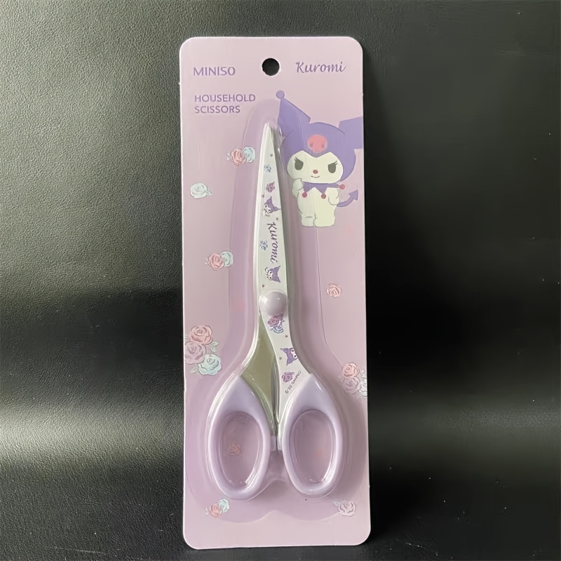 Image of Anime Household Scissors Kuromi My Melody Printing Paper Scissorsoffice Supplies