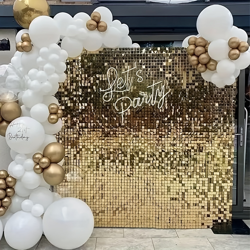 shimmer wall backdrop 18 and 36panels square sequin shimmer backdrop photo backdrops for birthday anniversary wedding photobooth props backdrop for valentine carnival ramadan easter wedding st patrick