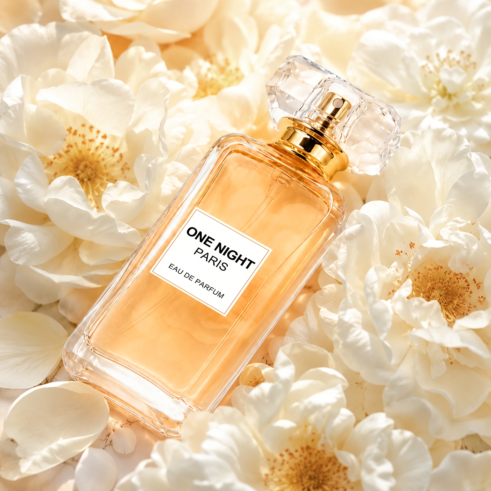 Image of Romantic Ladies Floral Perfume, Rich - Jasmine Rose With Fresh Orange Oil, With Vanilla Sandalwood Soft Warm Base Notes, Suitable For Office, Banquets And Formal Occasions, Birthday Festival Gift