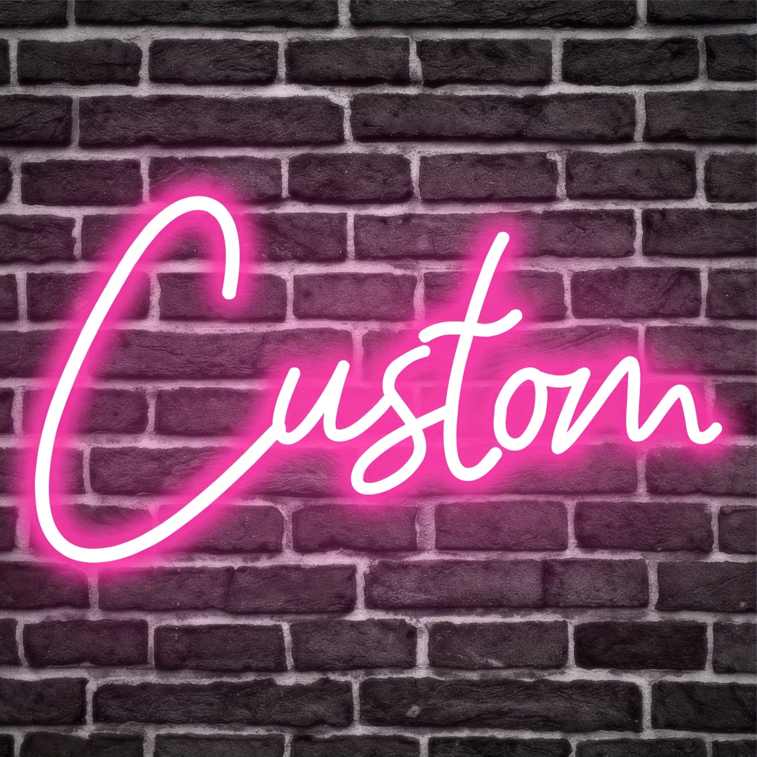TEMU Signs, Personalized Dimmable, Usb Neon Signs For Wall Decor, Bedroom Art Letter Decorative Lights, Customizable Led Neon Signs For Weddings,