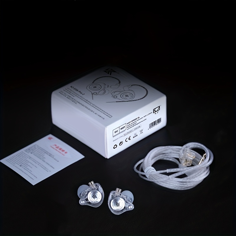 kz edx pro 2 earphone hifi music earbud noise cancelling headset r detachable design 3 5mm type c compatible with smartphones tablets laptops desktop computers tvs ideal for gaming calls Product details 4