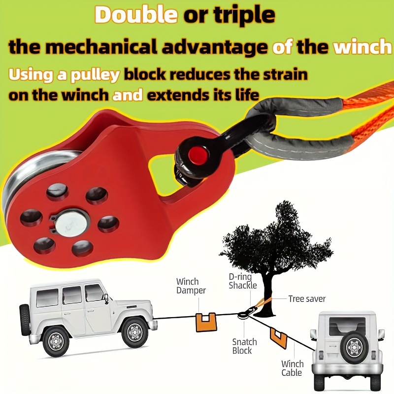 6t -duty - 13,000 Lbs , Detachable , For Trucks, Tractors, & Utvs