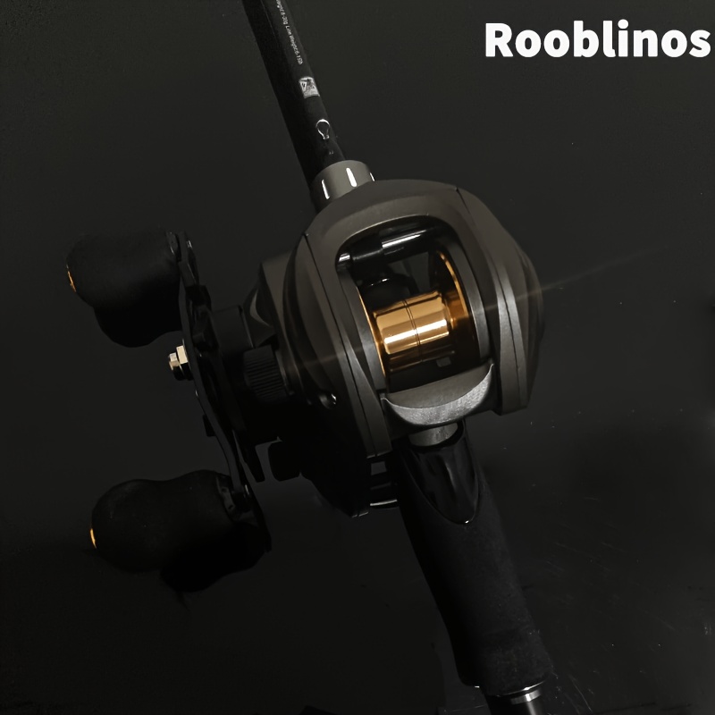 Black Golden Hollow Ak Fishing -strength Cup Ratio Freshwater And Saltwater Universal Long-throw -purpose Baitcasting Reel