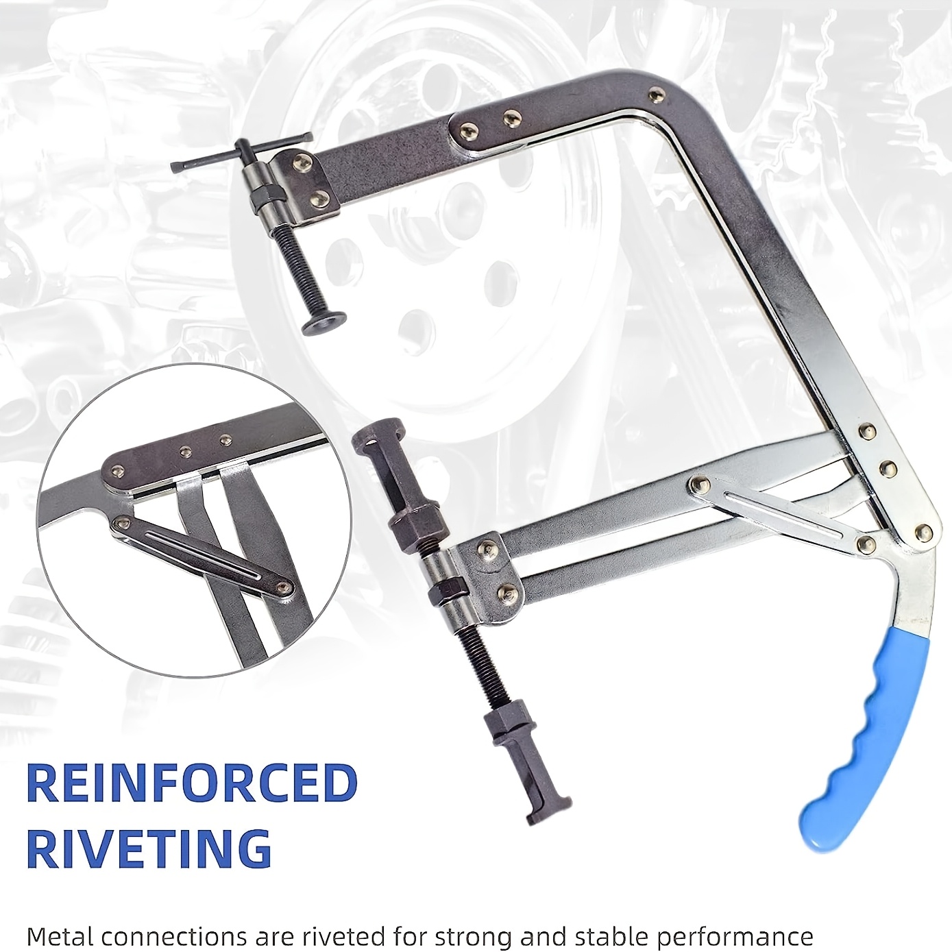 Engine Valve Removal Tool Kit with Universal Valve Spring Compressor