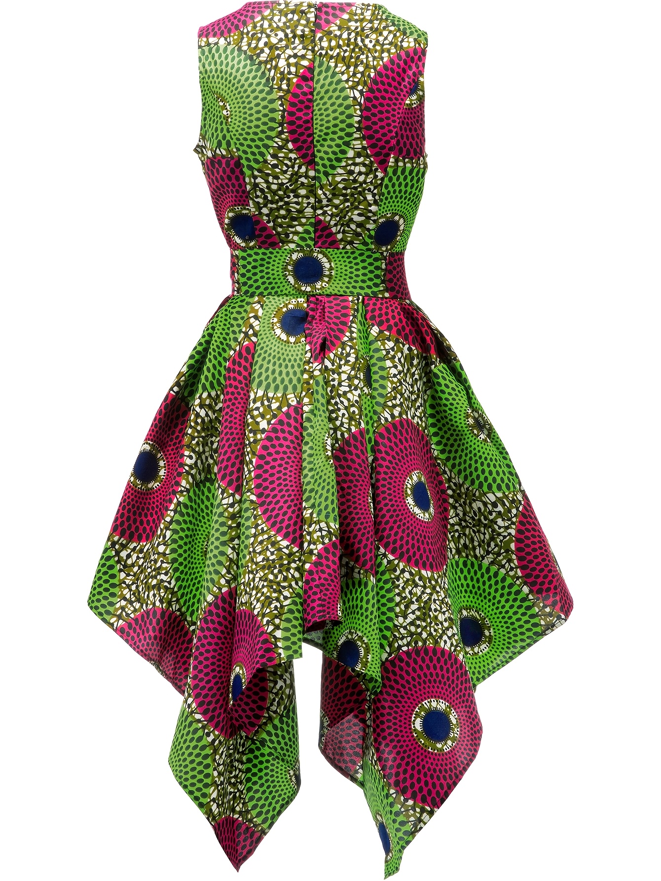 womens african print dress   traditional clothing casual party dresses