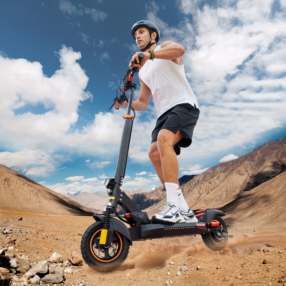 

With Detachable Seat, Adults Electric Scooter With 750w Powerful Motor, Top Speed 20mph, 10inch Pneumatic Tire, Fast Electric Scooter For Commuter