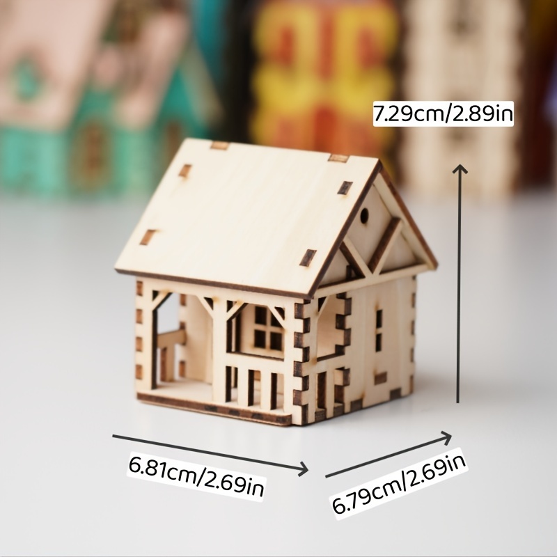 TEMU Wooden Sand Table Cabin