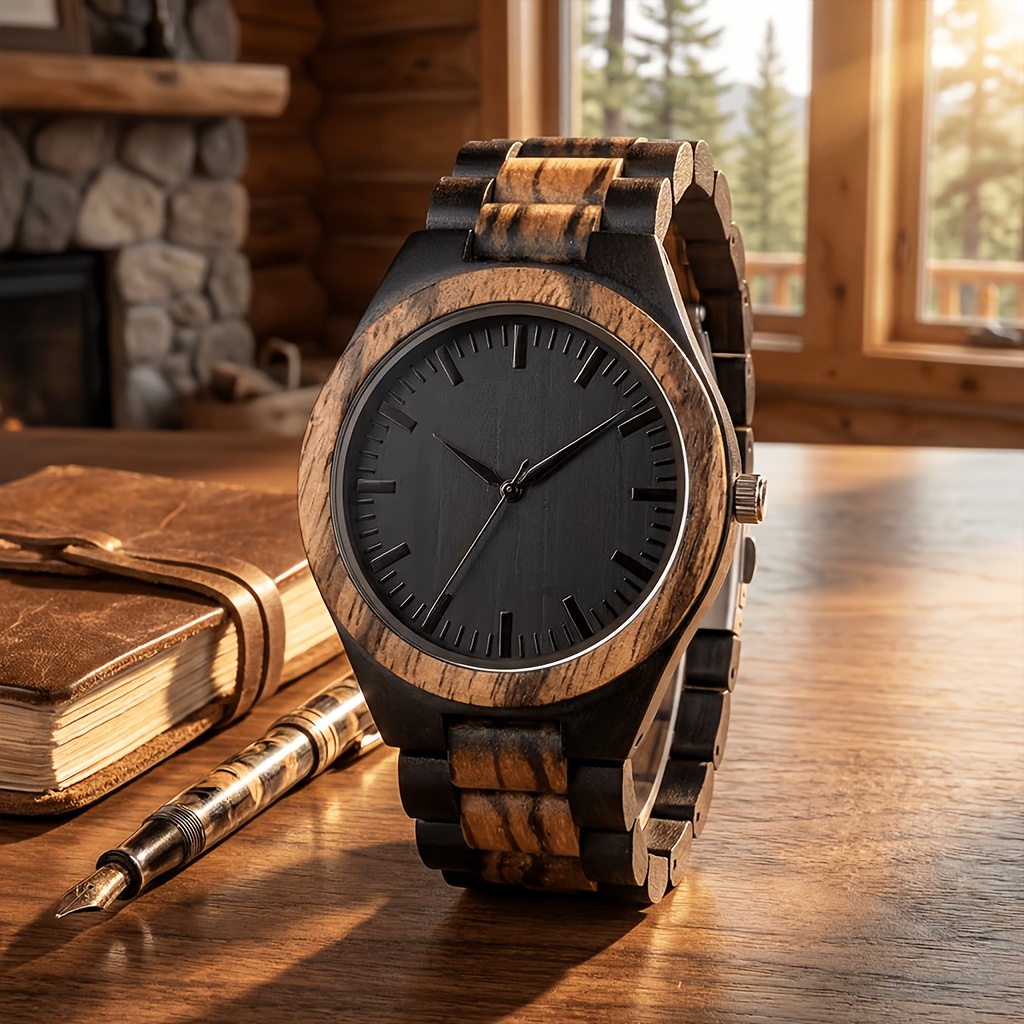 Image of Men's Wooden Watches, Classic And Stylish Wooden Watches For Women