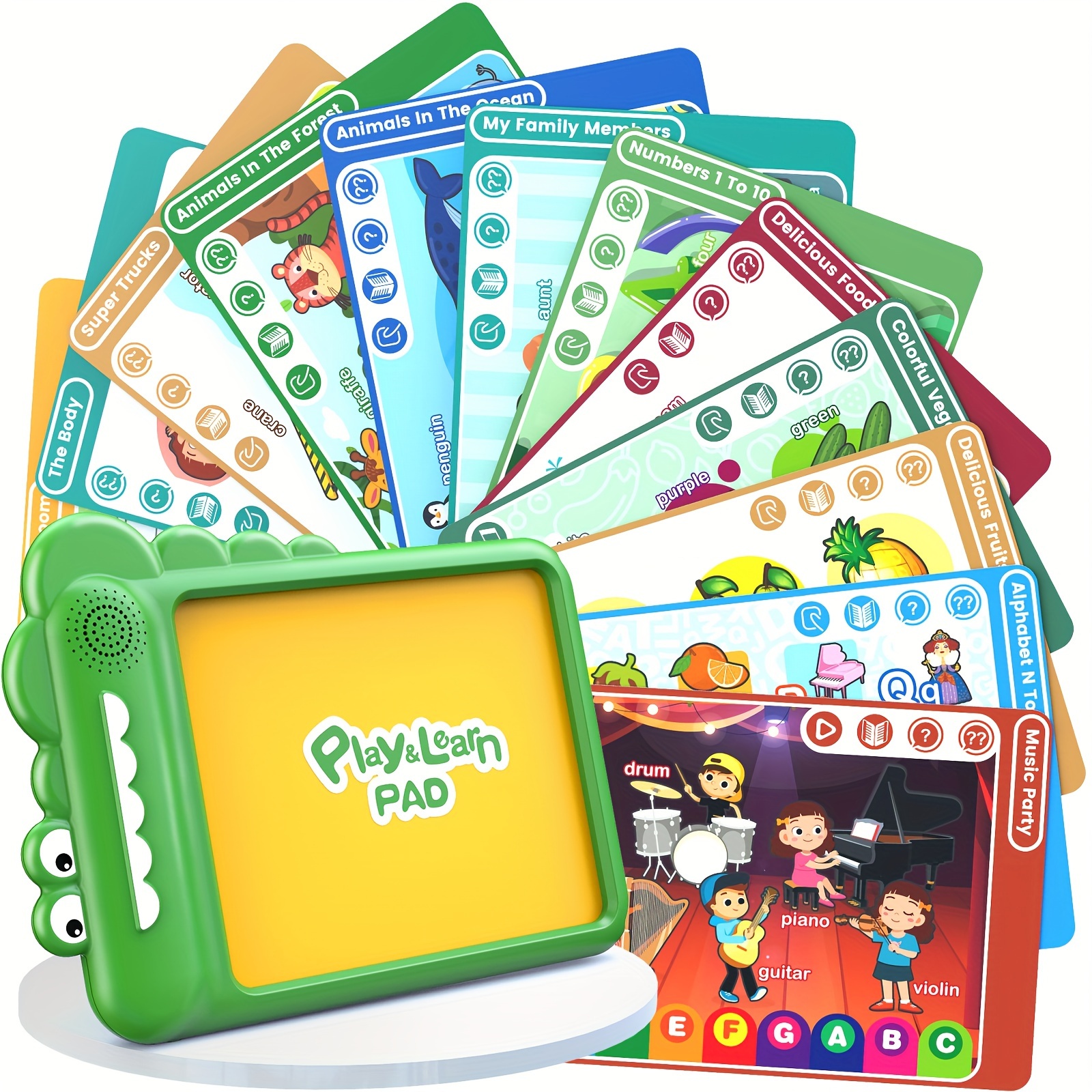 

Pad - Talking 22 Fun Boys And , Educational Tablet For Toddlers 2-5, For Kids