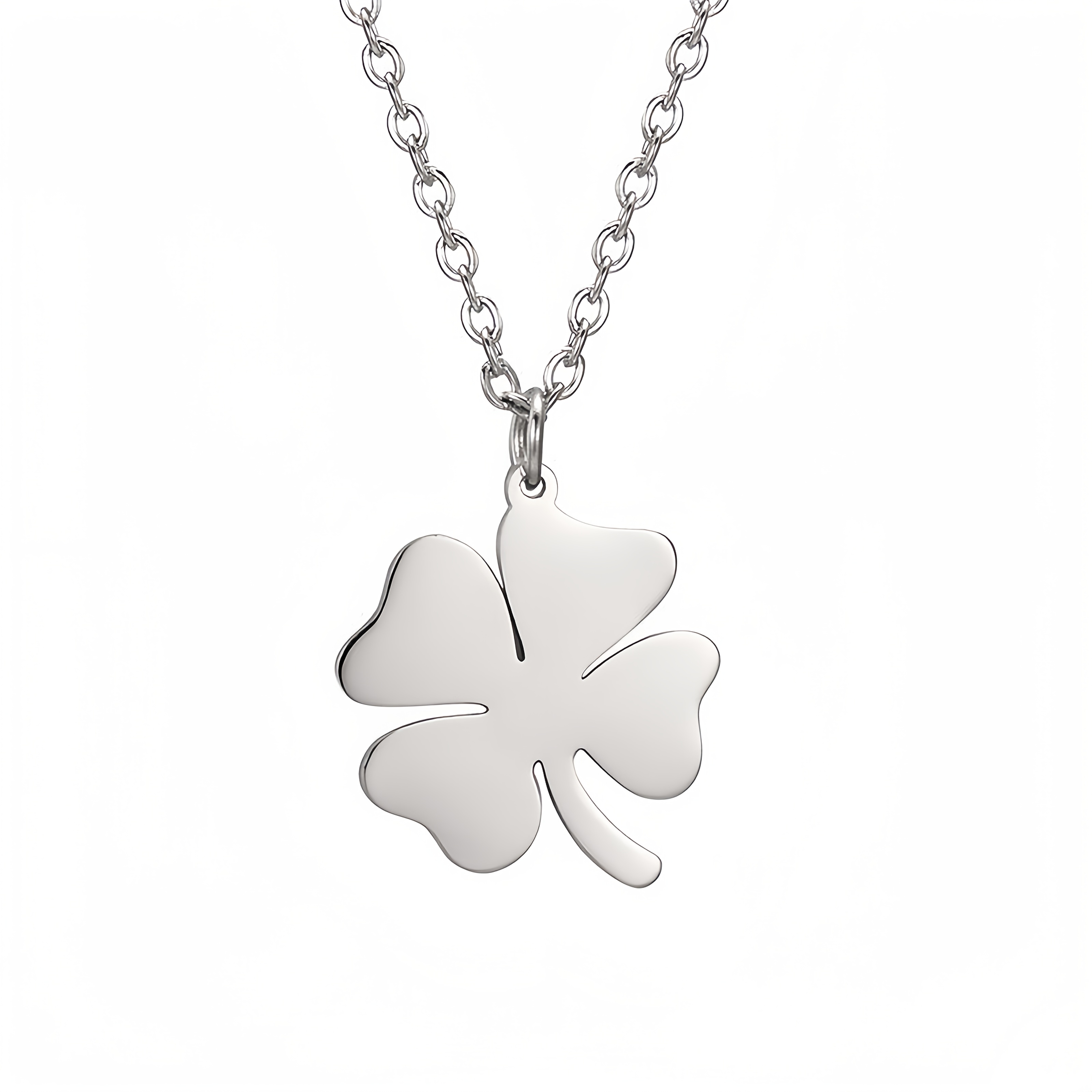 TEMU Collar de de , 1 pieza - Cadena con colgante de acero inoxidable de titanio 304, joyería de inspiración para uso diario y regalo de San Valentín