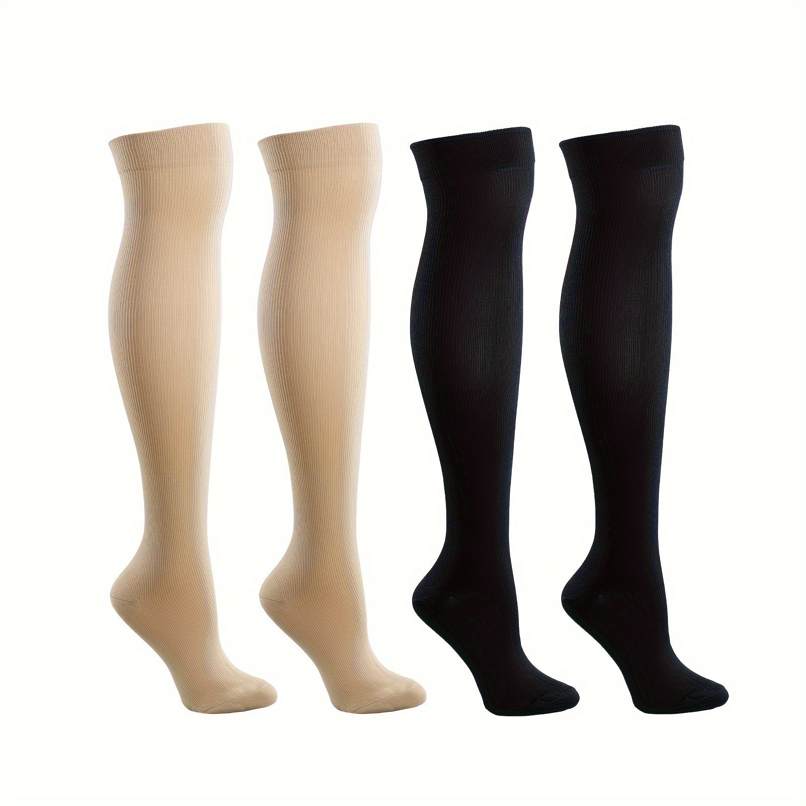 Thigh High Copper Sports Compression Socks Women Pregnancy - Temu