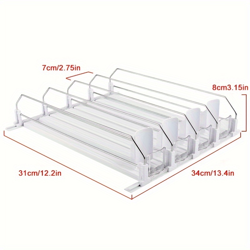 TEMU Drink Pusher/drink Organizer For Fridge/soda Can Dispenser-310mm