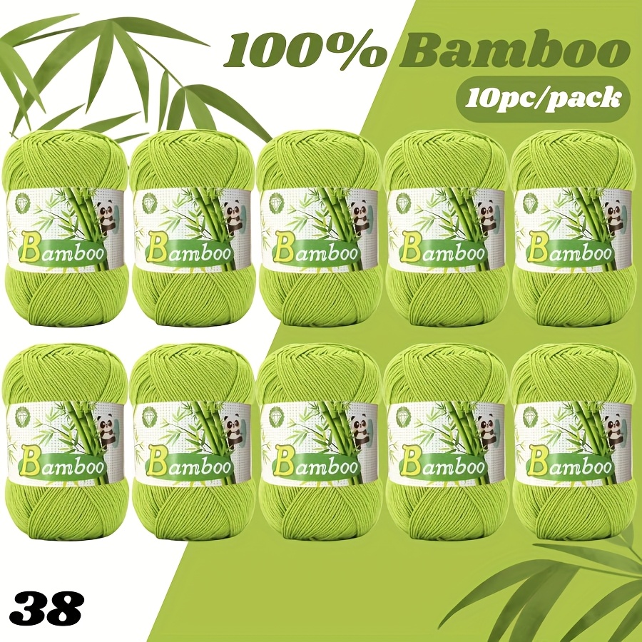 10pcs bamboo fiber yarn 500g breathable and comfortable   crochet knitting t shirts shawls scarves sweaters jackets hats cardigans and accessories essential for spring summer autumn hand knitted items soft and smooth yarn   light beige 100 bamboo fiber