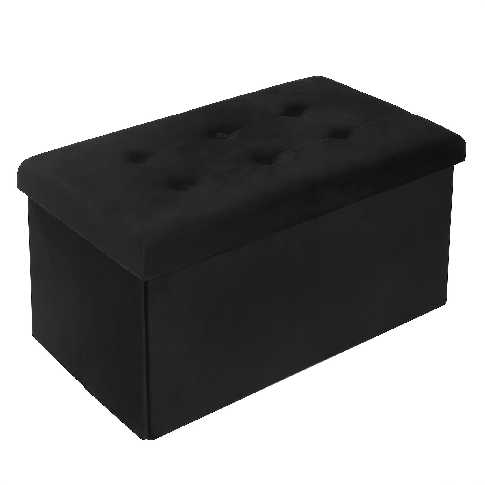 A Single Storage Box With A Lid Designed For Wardrobe Organization, A Folding Stool That Storage Space, A Folding Chair Stool, A Storage Cabinet That As A Footstool