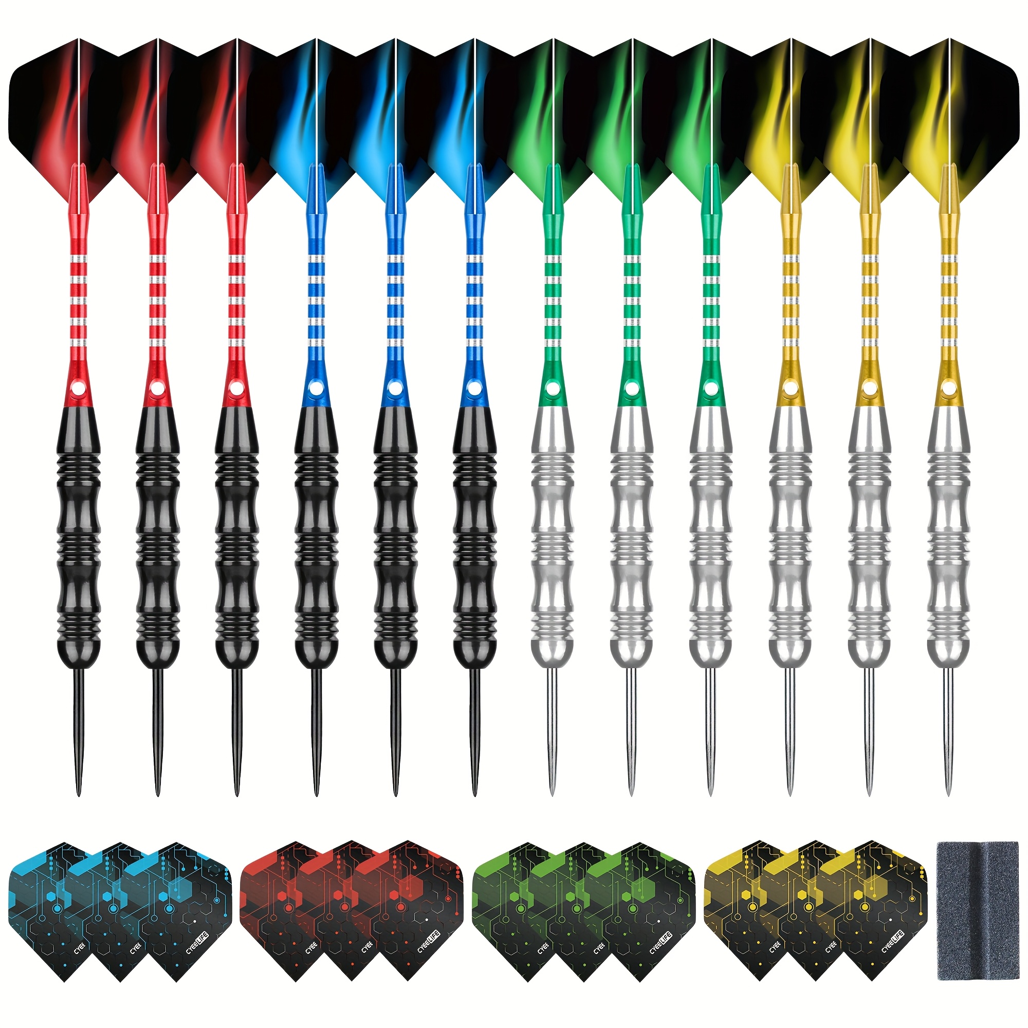 26g Hard Darts Metal Needle Darts 12 Darts