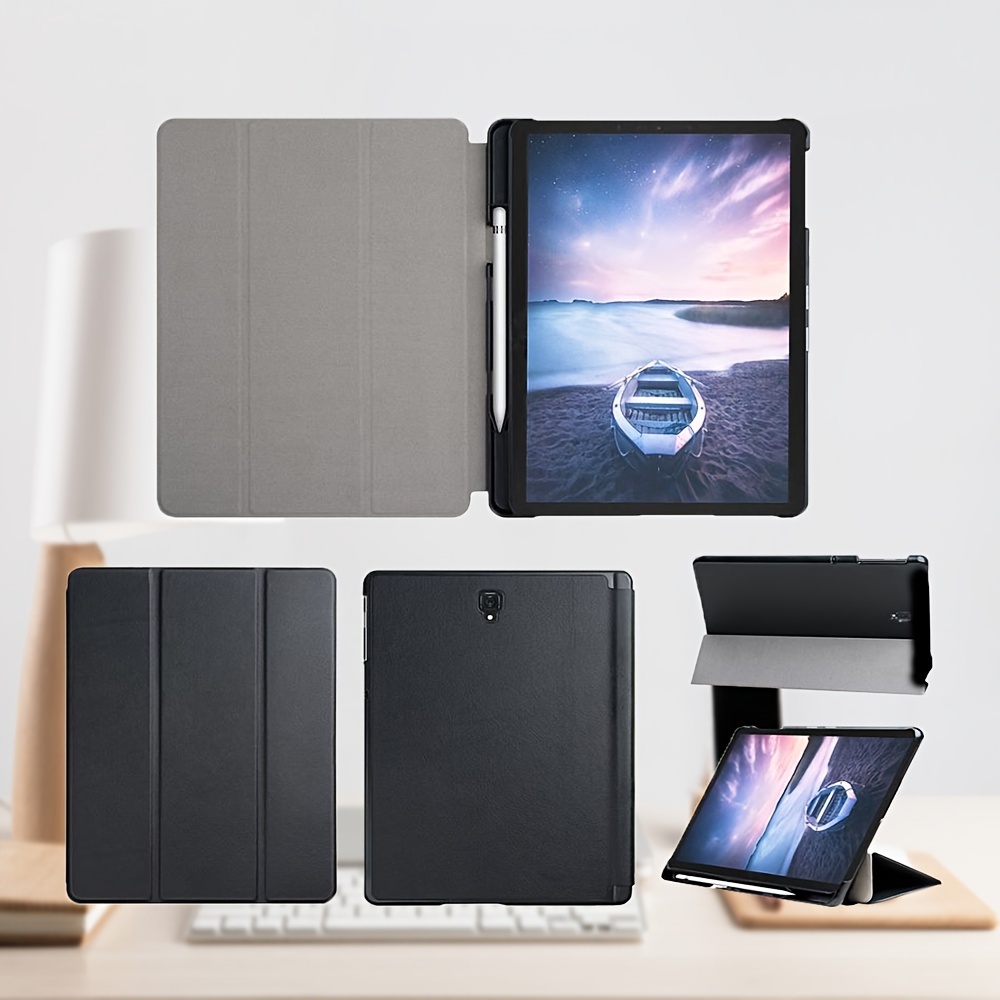 

Tablet Protective Case For Tab S4 10.5 T835/t830, Leather Protective Case With Pen Slot, Pen Not Included, With Auto Wake