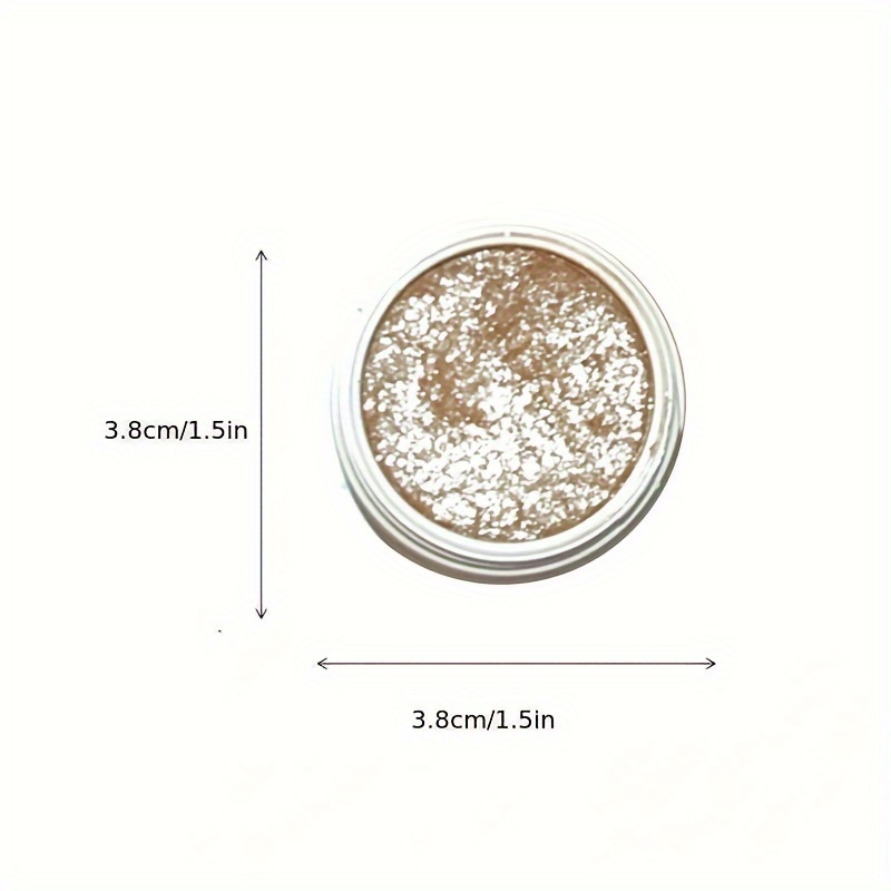 Gorgeous Glitter Eyeshadow Earth Brown Tones Long Lasting - Temu