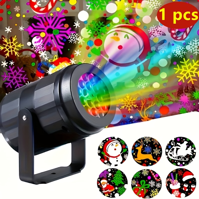 Christmas Laser Lights Outdoors Decoration Projector Light Waterproof LED Star Show For Xmas Decor House Home Yard Garden Patio Wall Indoor, Red And
