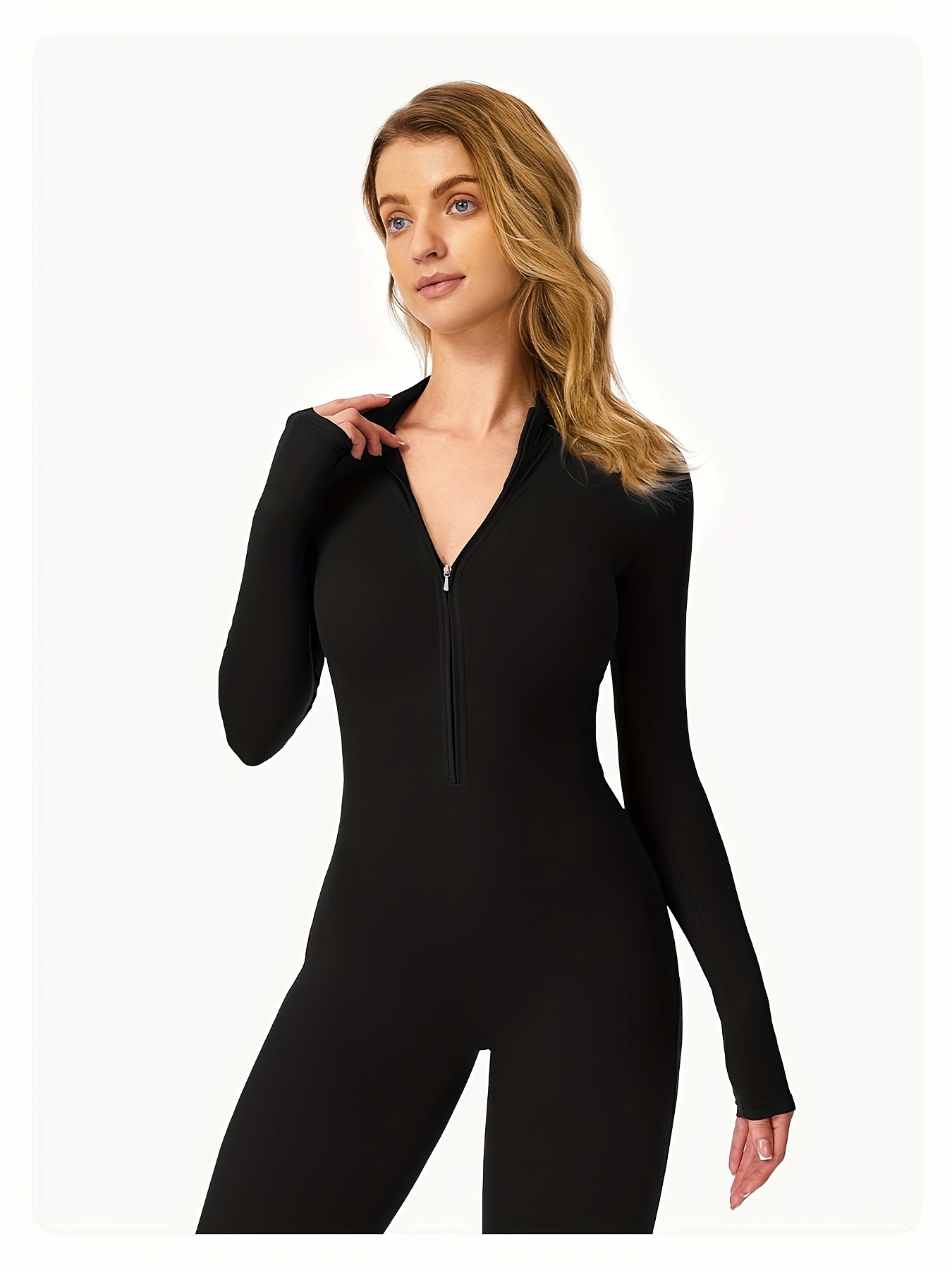 Combinaison Maillot De Bain Surf Body Une Pièce À Manches Longues Avec Fermeture Gm1405686796 457512120