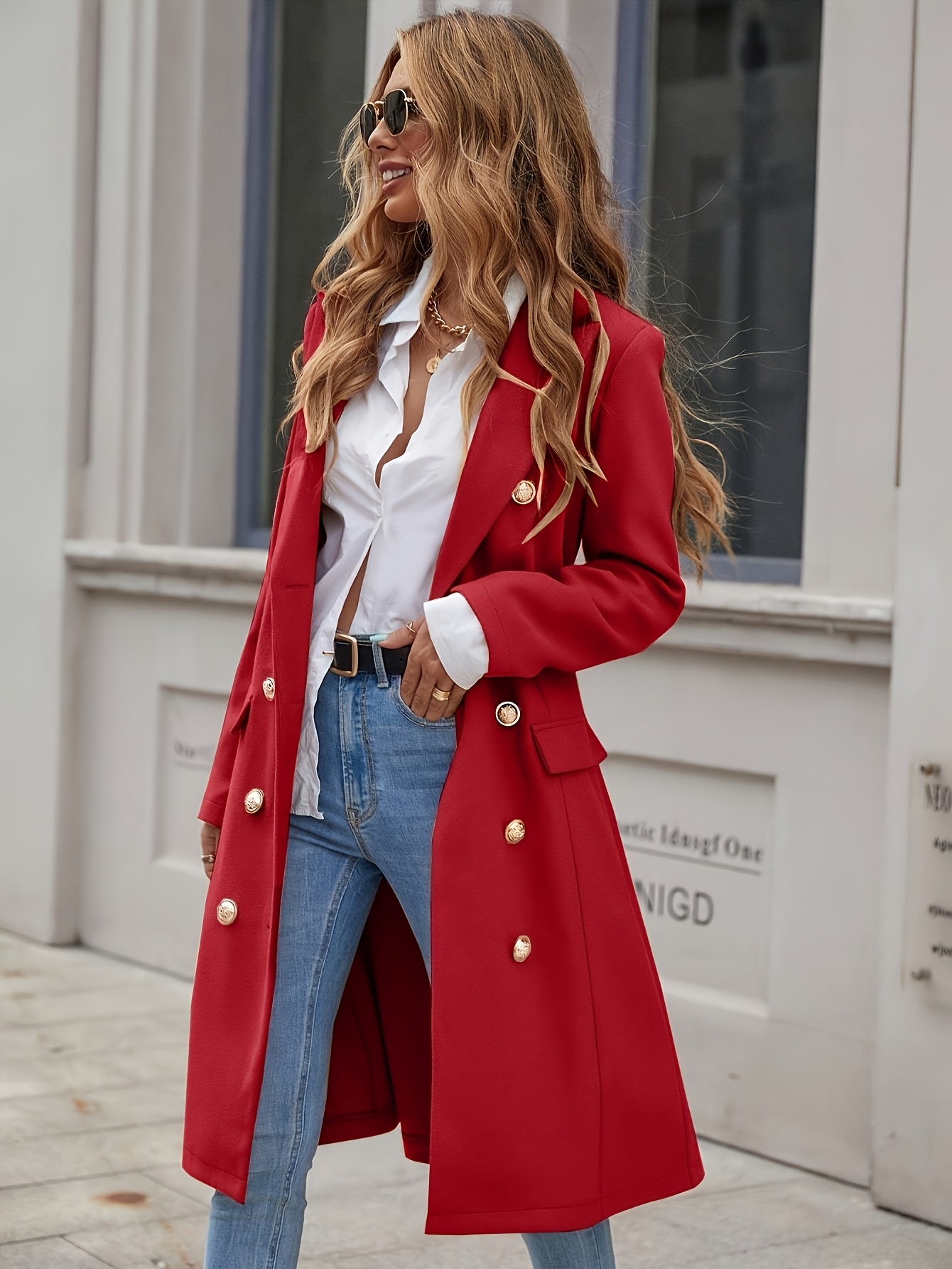 Trenchcoat Roter Kurzmantel Trenchcoat Roter Mantel H&m H&M