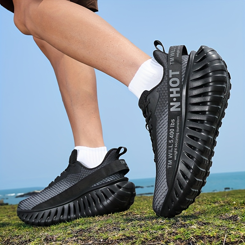 mens fashion sneakers breathable mesh casual shoes Product details 7