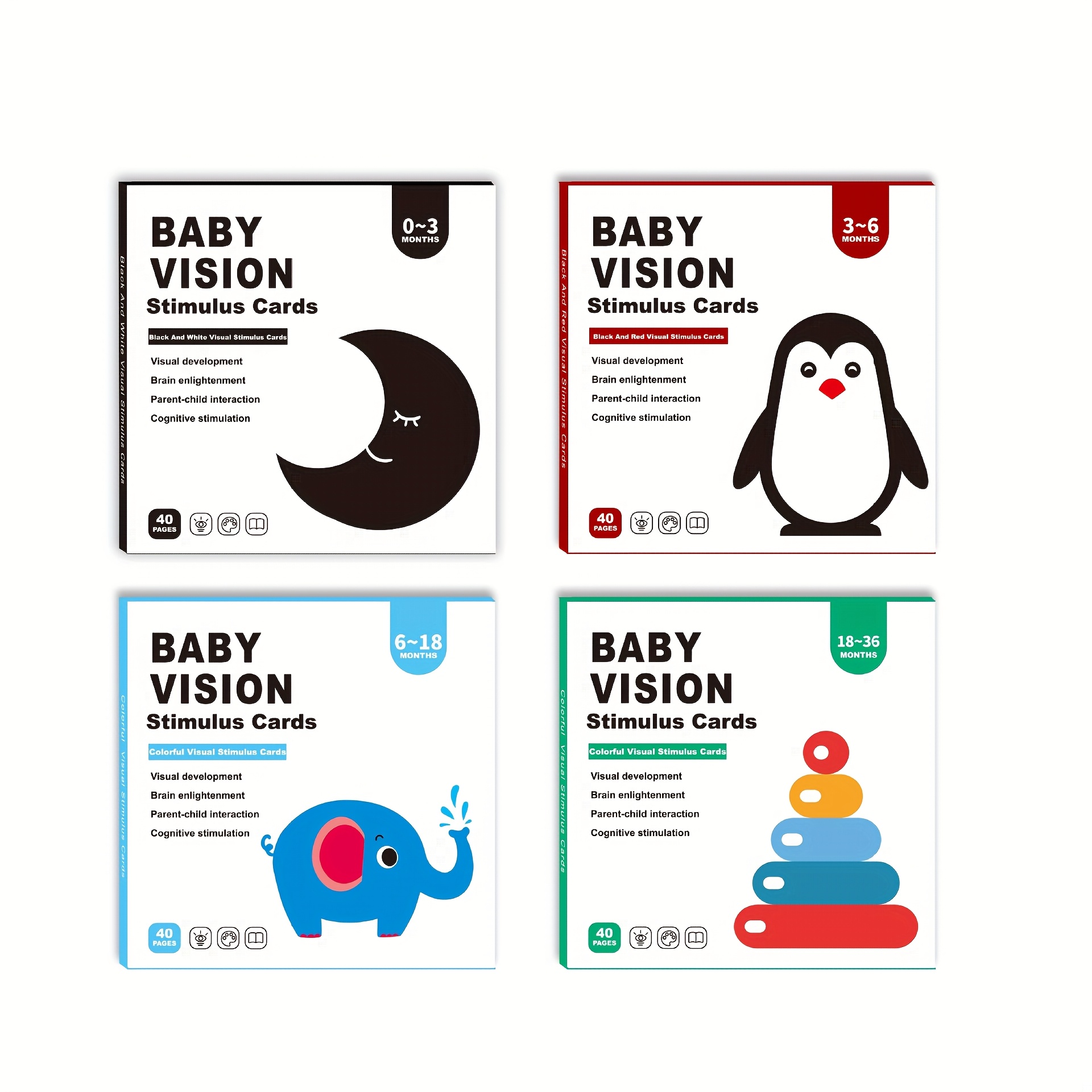     cards early learning cognitive development flashcards with simple english phrases colorful illustrations for 0 36 months baby learning cards   design durable paper