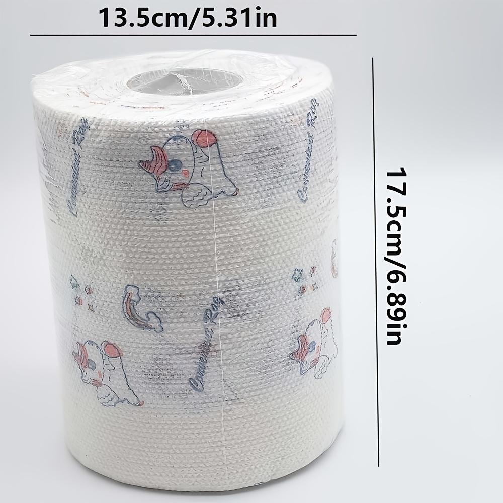 High Efficiency "200pcs Paper Towels Washable, Wet And Dry, Reusable, Oil-free, Degreased Cloths For Household Cleaning (multiple Patterns) Lazy Rags Kitchen Tissue Party Supplies Paper Towels