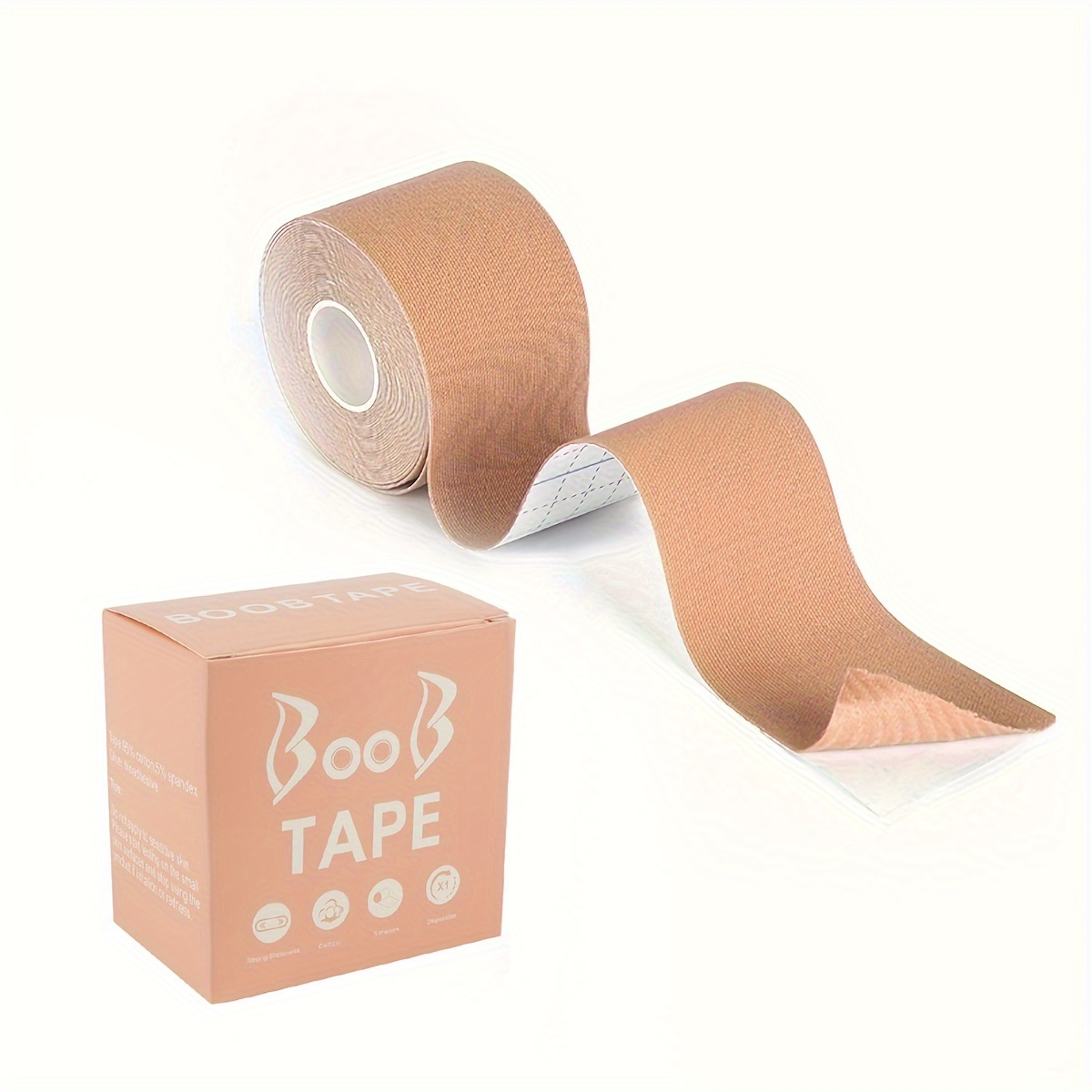 Image of 1 Roll/lift Chest Strap Elastic Sports Muscle Patch Sports Strap For Strapless Dresses, Women's Underwear, And Lingerie Accessories