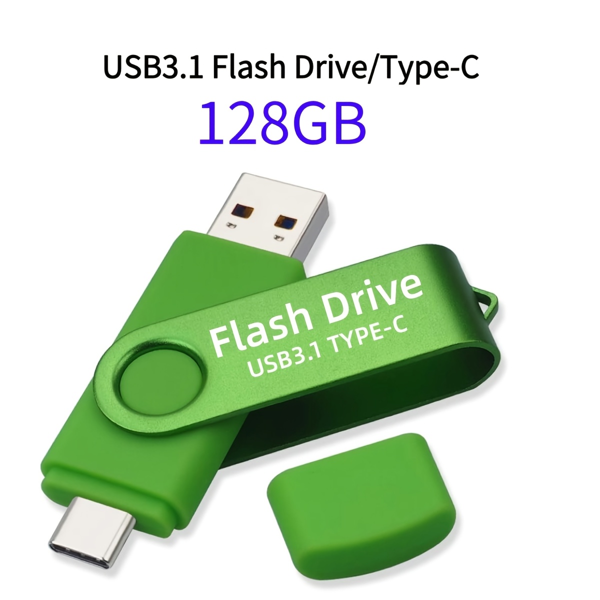 

Lansten 128gb/256gb Dual Otg Usb 3.1 Flash Drive, Type-c , Compatible With Samsung, Huawei, Macbook, - Usb Type-c Storage Stick