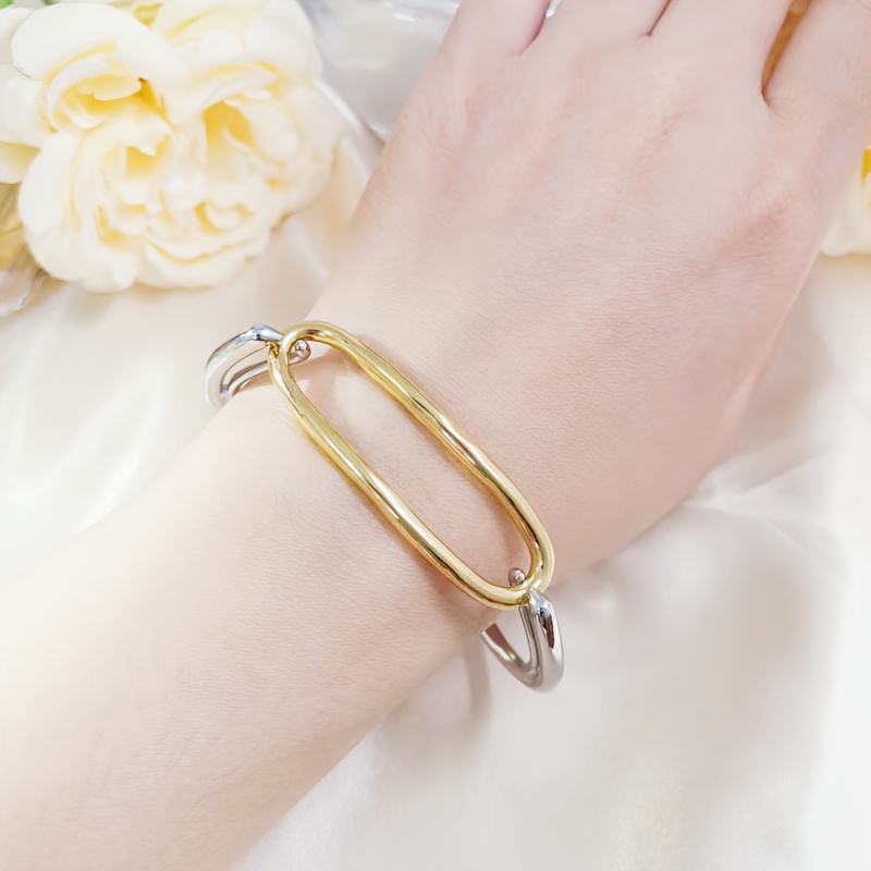 Women's Classic Stainless Steel Ring and Earrings Set